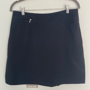 Black golf skort size 10